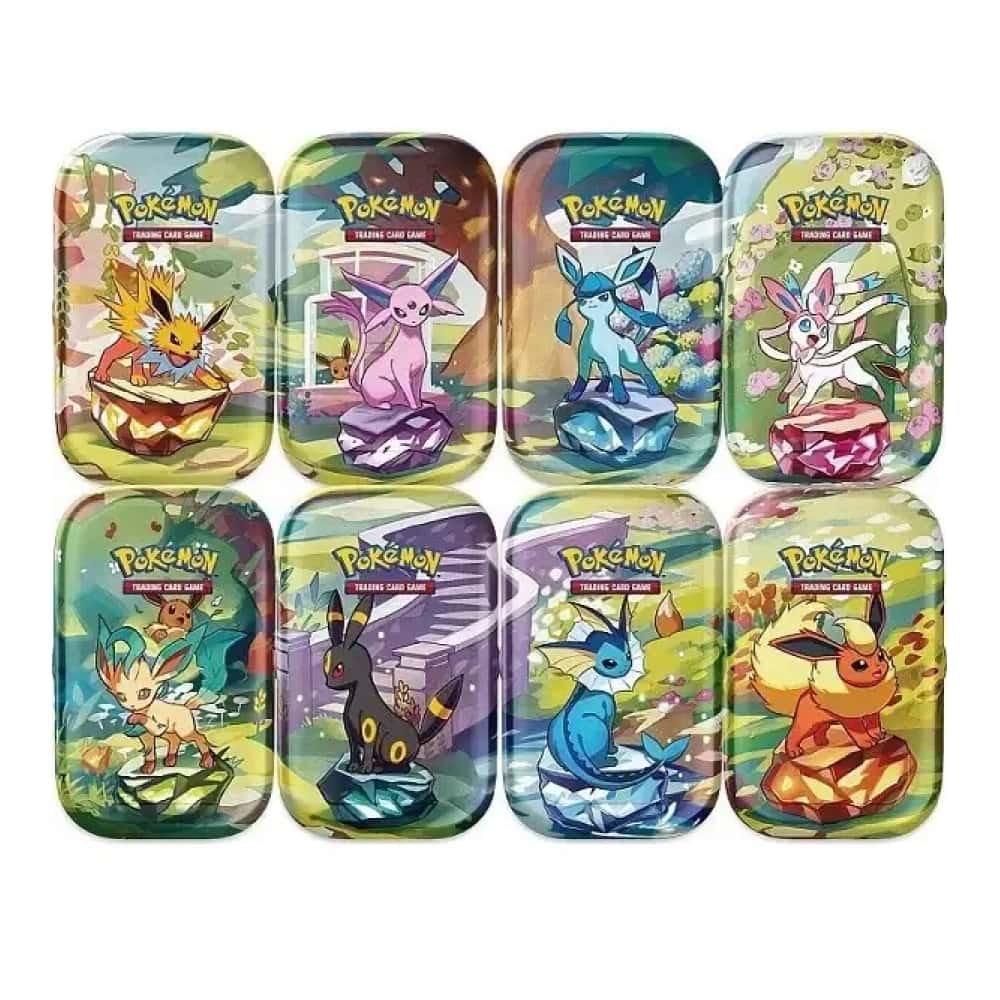 Karmesin & Purpur: "Prismatische Entwicklungen" - Mini Tin (2 Booster)