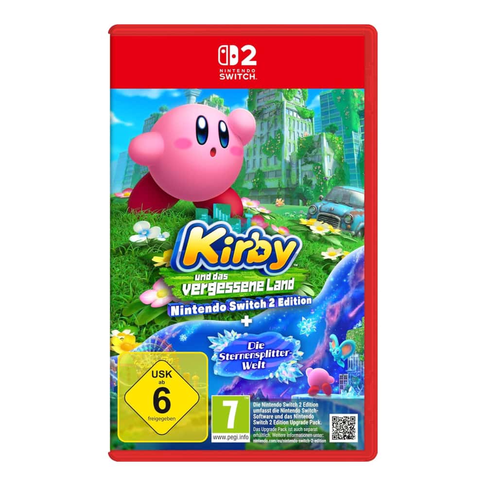 Kirby und das vergessene Land + Die Sternensplitter-Welt - [Nintendo Switch 2]
