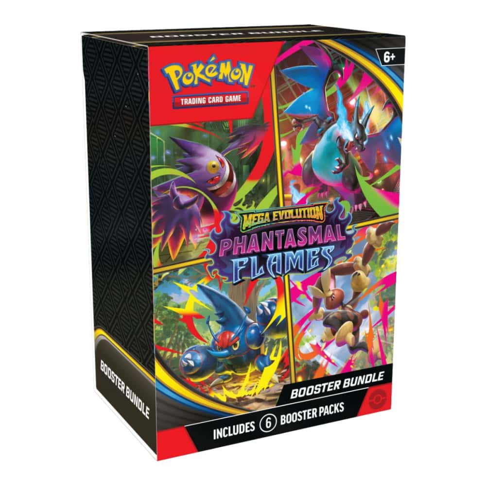 Mega Evolution: "Phantasmal Flames" - Booster Bundle (6 Booster)