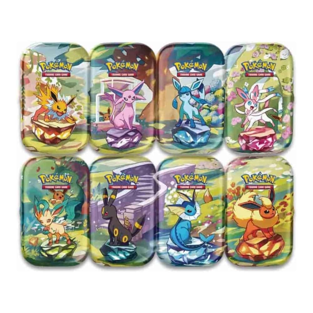 Scarlet & Violet: "Prismatic Evolutions" - Mini Tin (2 Booster)