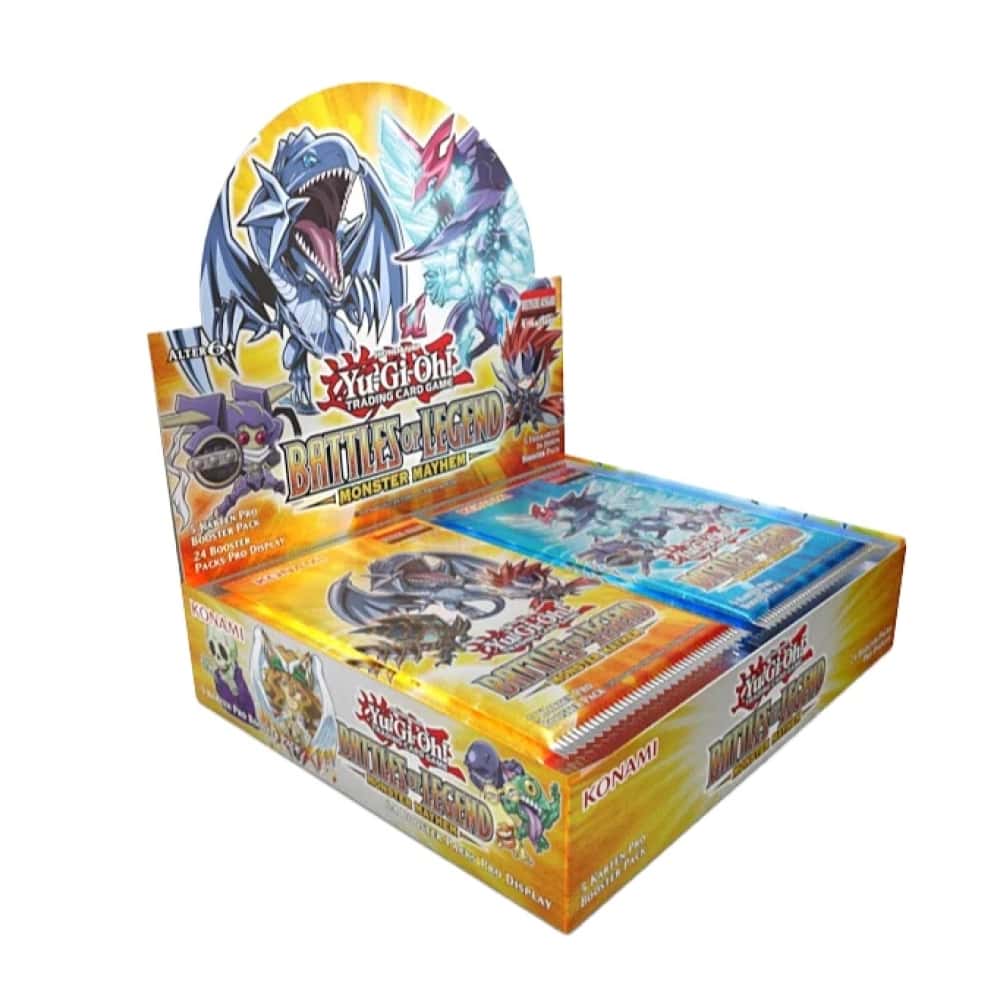 Battles of Legend: Monster Mayhem Display (Deutsch, 24 Booster)