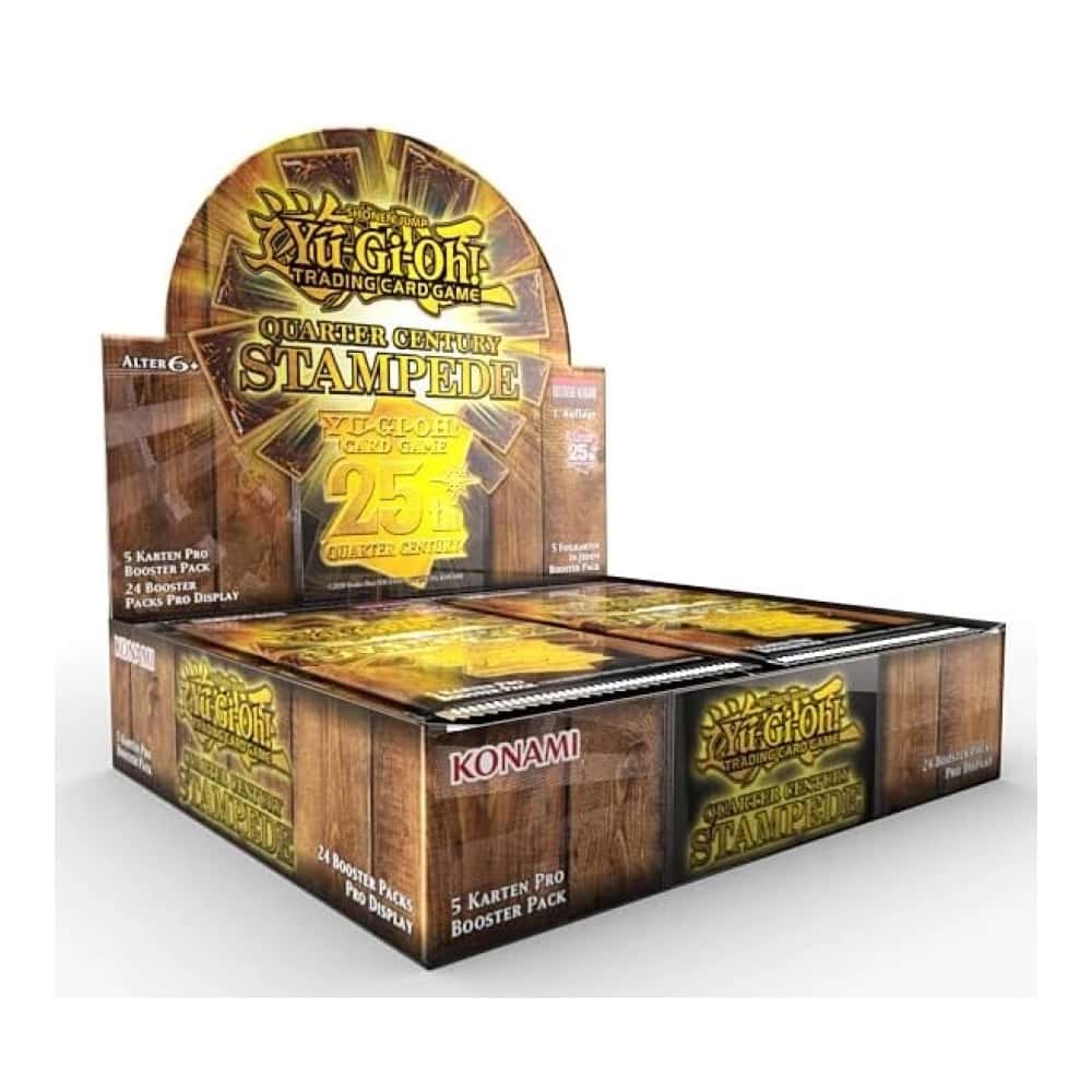 Quarter Century Stampede Display (Deutsch, 24 Booster)