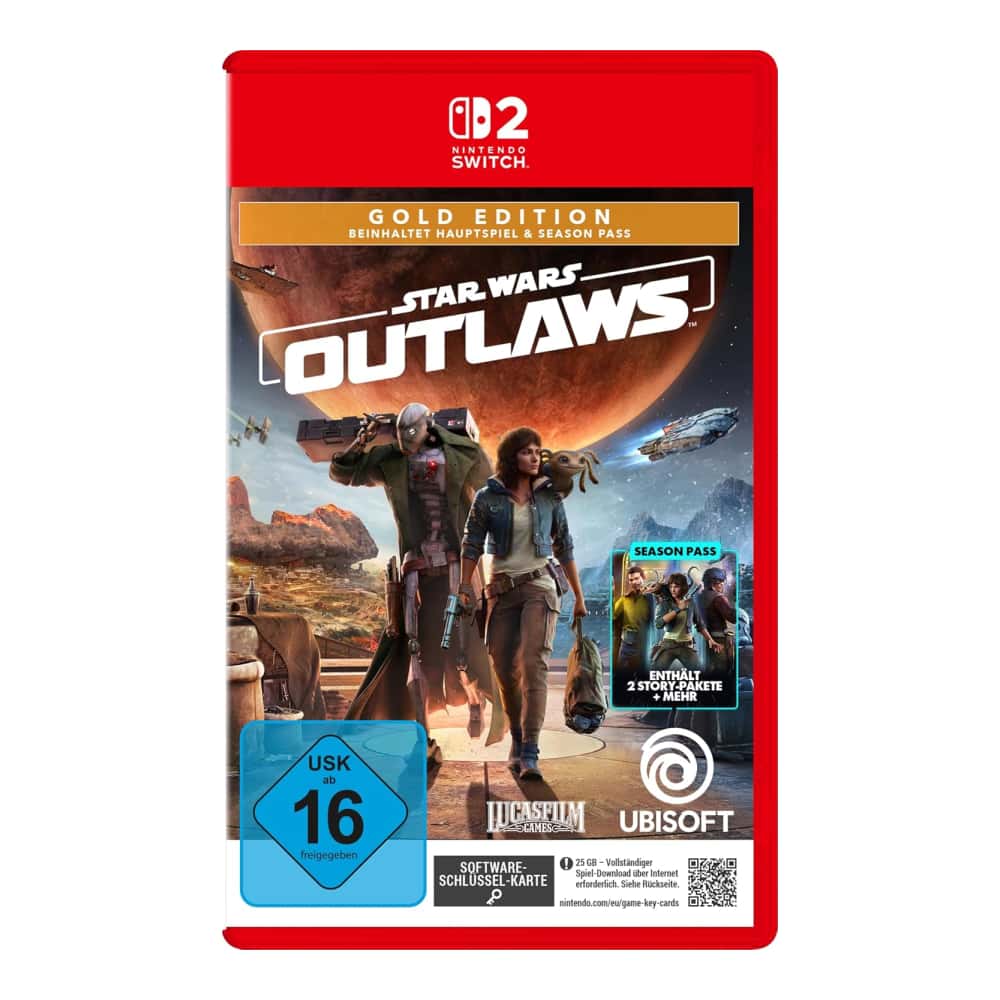 Star Wars Outlaws - Gold Edition (inkl. Season Pass - Key Card) - [Nintendo Switch 2]